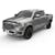 EGR 642951 EGR Tape-On Window Visors Front & Rear Set Dark Smoke Finish