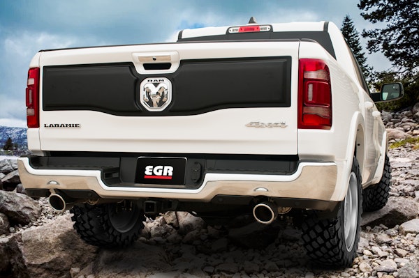 EGR TG038510 EGR Matte Black Tailgate Accent