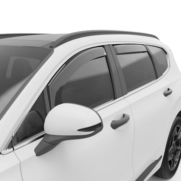 EGR 578171 Smoked Finished In-Channel Window Visors, 4-pc