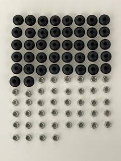 EGR KITUSA0012-1 Black Stainless Steel Powdercoated Bolt Kit
