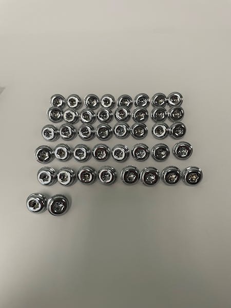 EGR KITUSA0016-1 Injection Molded Chrome Push In Bolt Kit
