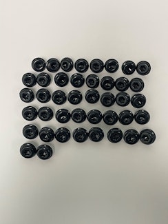 EGR KITUSA0027-1 Injection Molded Black Push In Bolt Kit