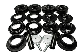Energy Suspension 2.6116G Rock-Flex 2 Inch Adjustable Coil Spacer Set