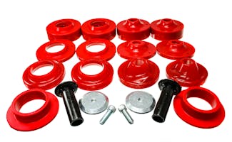 Energy Suspension 2.6116R Rock-Flex 2 Inch Adjustable Coil Spacer Set