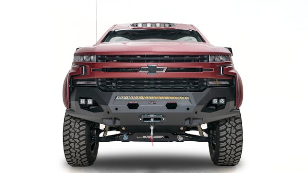 Fab Fours CS19-X4051-1 Matrix Front Bumper with no guard