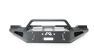 Fab Fours GM20-RS5062-1 Red Steel Front Bumper with Pre-Runner Guard