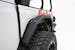 Fab Fours JT1001-B Gladiator Rear Fender System with Flare Bare