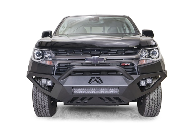 Fab Fours CC21-D5152-B Vengeance Front Bumper with Pre-runner Guard Bare (not compatible with ZR2)