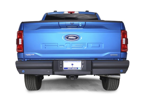 Fab Fours FF21-U5050-1 Black Elite Series Rear Bumper