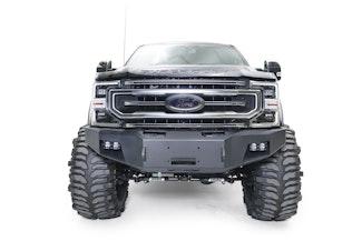 Fab Fours FS17-A4161-B Premium Front Bumper with No Guard Bare