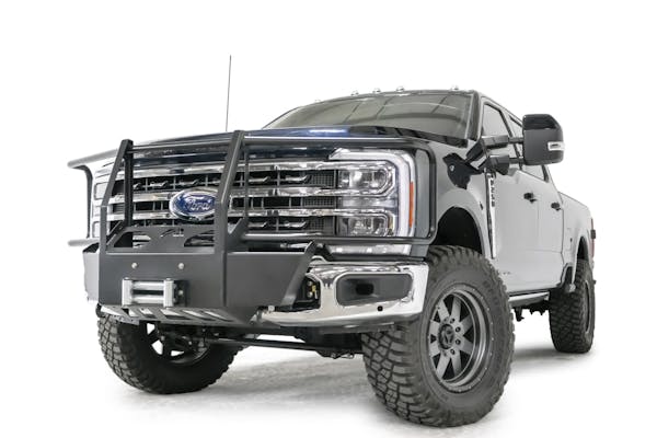 Fab Fours FS23-N5970-1 Winch Mount with Full Grill Guard