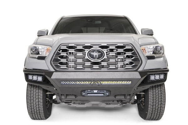 Fab Fours TB16-01-B Front Winch Bumper with No Guard Bare