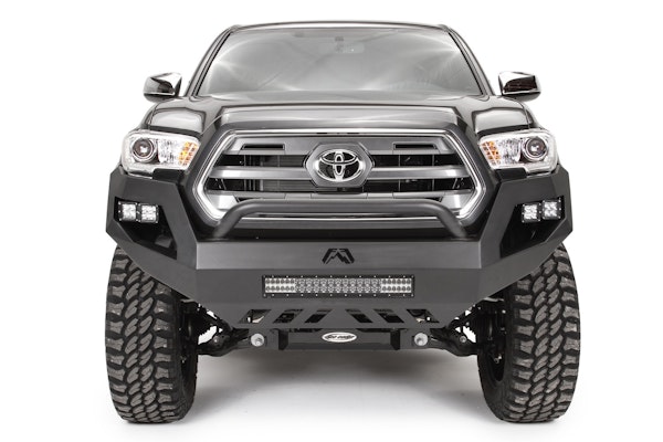 Fab Fours TT16-D3653-B Vengeance Front Bumper with Low Pre-Runner Guard Bare