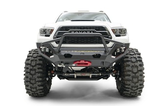 Fab Fours TT16-X3653-1 Matrix Front Bumper with High Pre-Runner Guard