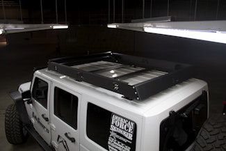 Fab Fours RR72-1 Fab Fours Universal 72 Roof Rack with 2-stage Matte Black Powder Coat Finish