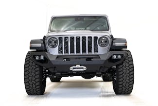 Fab Fours JL18-X4651-1 Matrix Front Bumper Fab Fours JL18-X4651-1 Matrix Front Bumper