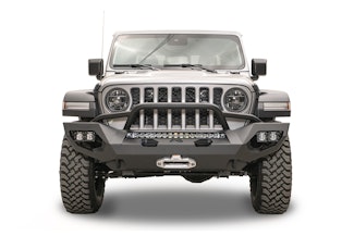 Fab Fours JL18-X4652-1 Matrix Front Bumper with Pre-Runner