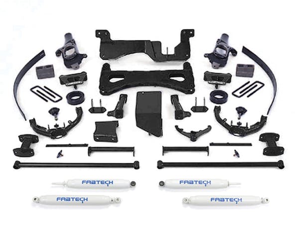 Fabtech K1015 8" Performance System with Performance Shocks