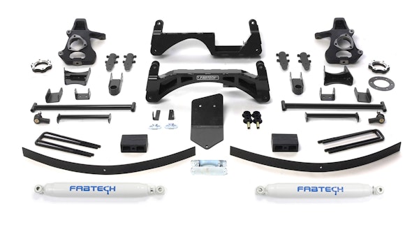 Fabtech K1024 6" Basic System with Rear Performance Shocks