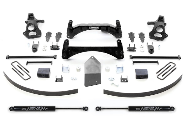 Fabtech K1027M 6" Basic System with Stealth Shocks