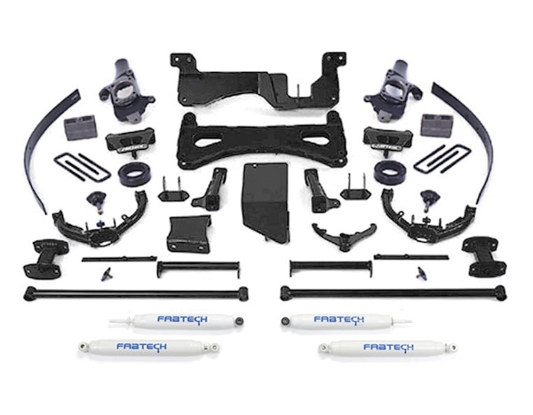Fabtech K1030 8" Performance System with Performance Shocks