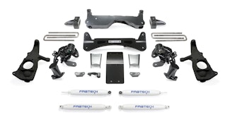 Fabtech K1046 6" Raised Torsion System with Performance Shocks