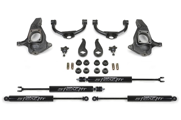 Fabtech K1055M 3.5" Ball Joint UCA Lift Kit with Stealth Shocks