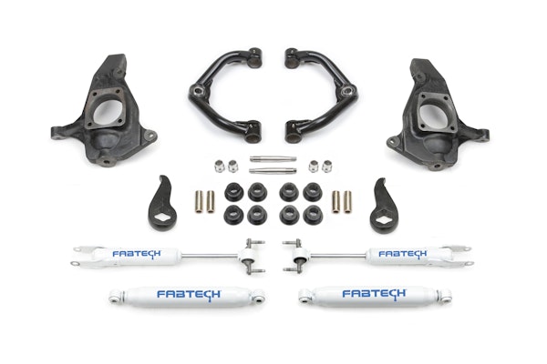 Fabtech K1064 3.5" Uniball UCA Lift Kit with Performance Shocks