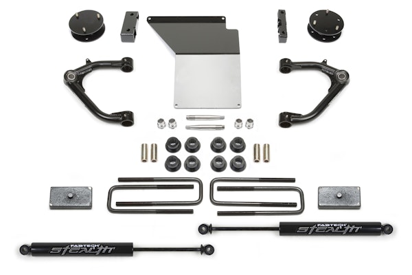 Fabtech K1071M 3" Uniball UCA Lift Kit with Rear Stealth Shocks