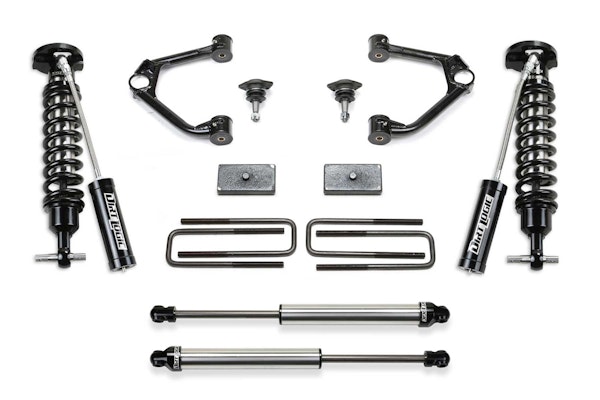 Fabtech K1154DL 1.5" Ball Joint UCA Lift Kit with Dirt Logic Shocks