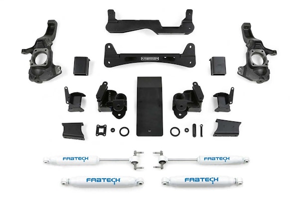 Fabtech K1159 6" RTS Lift System with Performance Shocks