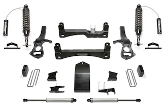 Fabtech K1176DL 6" Lift Kit, Front Dirt Logic Resi Coilovers & Rear Dirt Logic Shocks