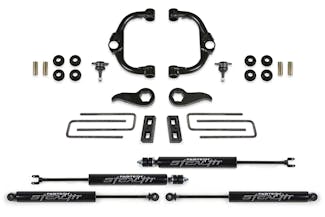 Fabtech K1179M 3.5" Ball Joint UCA Lift Kit with Stealth Shocks