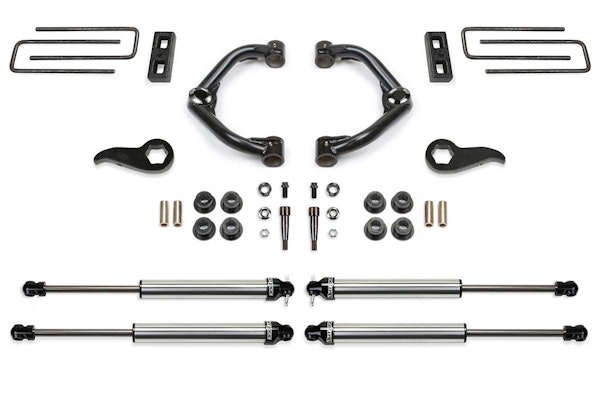 Fabtech K1181DL 3.5" Uniball UCA Lift Kit with Dirt Logic 2.25 Shocks