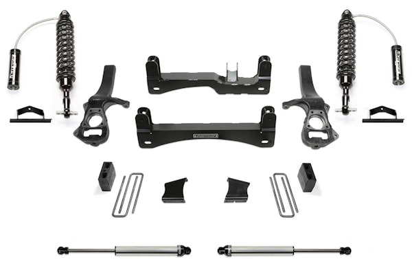 Fabtech K1194DL 6" Lift Kit with Dirt Logic Shocks