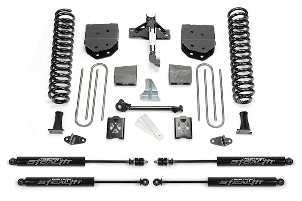 Fabtech K20102M 6" Basic System with Stealth Shocks