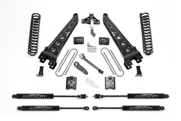 Fabtech K2011M 6" Radius Arm System with Shealth Shocks