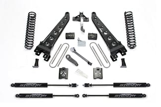 Fabtech K2011M 6" Radius Arm System with Shealth Shocks