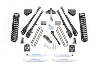 Fabtech K2013 6" 4 Link System with Performance Shocks