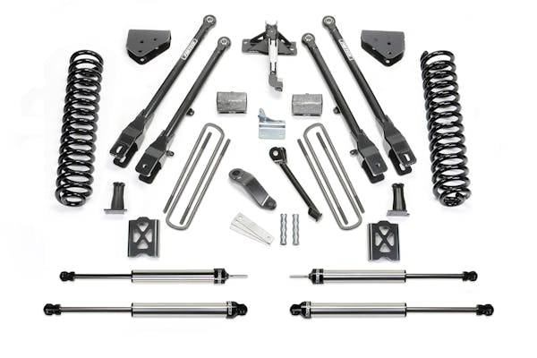 Fabtech K20131DL 6" 4 Link System with Dirt Logic Shocks