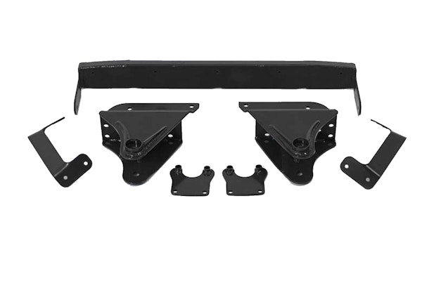 Fabtech K2025 3.5" Front Spring Hanger System with Performance Shocks