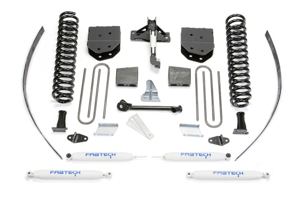 Fabtech K2122 8" Basic System with Performance Shocks