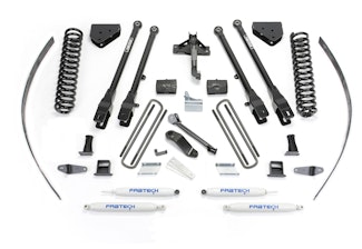 Fabtech K2126 8" 4 Link System with Performance Shocks