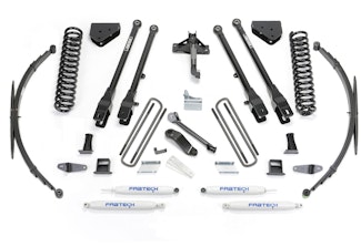 Fabtech K2129 8" 4 Link System with Performance Shocks