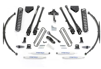 Fabtech K2129 8" 4 Link System with Performance Shocks