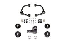 Fabtech K2383 3" Uniball UCA Lift Kit, Front & Rear Shock Spacers
