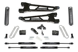Fabtech K2429M 6" RAD ARM SYS W/COILS & STEALTH FORD F450/F550 4WD DIESEL