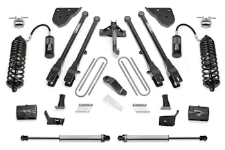 Fabtech K2432DL 6" 4LINK SYS W/ 4.0 & 2.25 DL FORD F450/550 4WD DIESEL