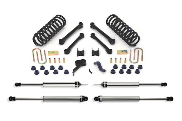 Fabtech K3006DL 4.5" Performance System with Dirt Logic Shocks