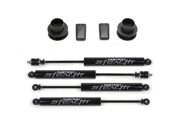 Fabtech K3056M 2.5" Coil Spacer System with Stealth Shocks